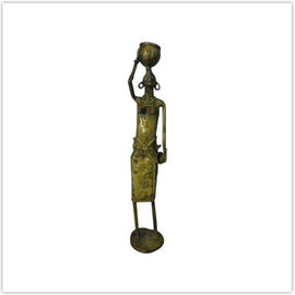 ハンドメイドの旧式な鋳鉄の彫像亜鉛はケイ素青銅のために放します