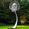 金属の芸術の有名な現代屋外の庭のステンレス鋼2つのMの直径の風の彫刻