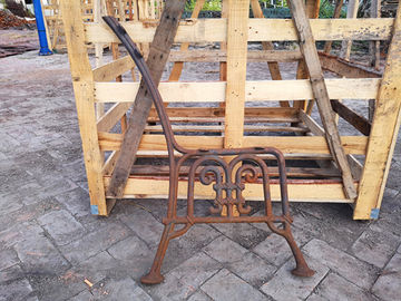 公園の家具の鋳鉄のベンチは庭の装飾のための耐久財を終えます