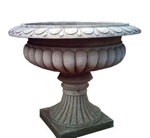 庭の装飾の鋳鉄の植木鉢の民芸様式寿命15年の