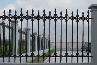 別荘の家のための旧式な鋳鉄の塀のパネル/歩行者の安全バリアの塀