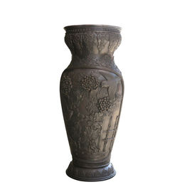 金鋳鉄の装飾の骨董品の鋳鉄の植木鉢/金属の庭の壷プランター
