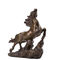 屋外/屋内鋳鉄の動物の置物、屋外の馬の彫像