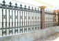ポートランド鋳鉄の塀は粉によって塗られる鋼鉄プレハブの金属の塀のパネルにパネルをはめます